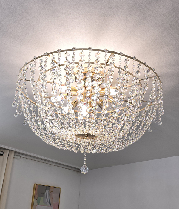 비브 12등 크리스탈거실등 직부등