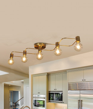 르네 일자 5등 주방등